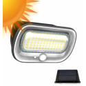 Solar Wall Light RING with PIR Presence Sensor - 5700K+Yellow