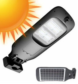 Solar LED Gadelygte 3X1 - 500 Lm - med Bevægelsessensor