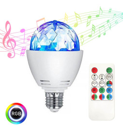 3W LED RGB Bulb Disco E27