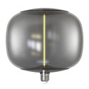 Ampoule LED à Filament en Verre Fumé BIG - 4W E27 - T220 - Ambre