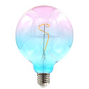 Lampadina LED a filamento - ORCHIDEA - 4W E27 - G125 - Ambra