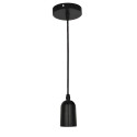 Lampadario a sospensione - VINTAGE NERO - per E27