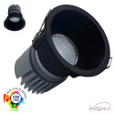 Encastré LED CIRCULAIRE 15W  - NOIR - CRI+92 - UGR13