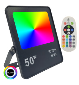 50W LED flomlys RGB + W DOB IP65