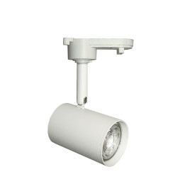 LED Track Spotlight 8W Single-phase - WHITE - 24º - HIGH LUMEN 165Lm/W