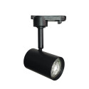 LED-sporspotlys 8W Enfaset - SORT - 24º - HØJ LUMEN 165Lm/W
