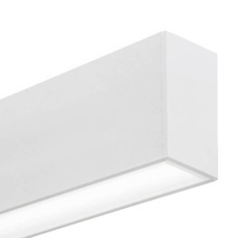 Linjär lampa - yttak -  MÜNCHEN VIT - 0,5 m - 1 m - 1,5 m - 2 m - IP54 - Dimbar