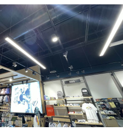 Lineær lampe - vedhæng - MÜNCHEN SORT - 0,5 m - 1 m - 1,5 m - 2 m - IP20