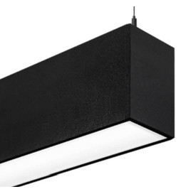 Lineær lampe - vedhæng - MÜNCHEN SORT - 0,5 m - 1 m - 1,5 m - 2 m - IP20
