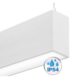 Linearlampe Pendelleuchte - MÜNCHEN WEISS - 0,5 m - 1 m - 1,5 m - 2 m - IP20