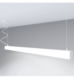 Linearlampe Pendelleuchte - MÜNCHEN WEISS - 0,5 m - 1 m - 1,5 m - 2 m - IP20
