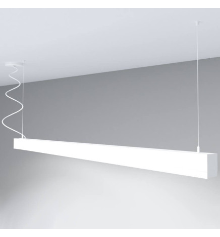 Linearlampe Pendelleuchte - MÜNCHEN WEISS - 0,5 m - 1 m - 1,5 m - 2 m - IP20