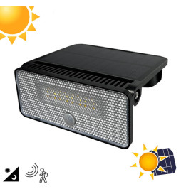 Solar LED Sconce - 1000Lm - PIR Motion Sensor - 4000K