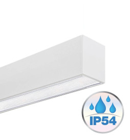 Lineare LED - Deckenaufbauleuchte - MÜNCHEN MINI WEISS - 0,5 m - 1 m - 1,5 m - 2 m - IP54