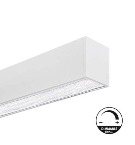 Lineare LED - Deckenaufbauleuchte - MÜNCHEN MINI WEISS - 0,5 m - 1 m - 1,5 m - 2 m - IP54