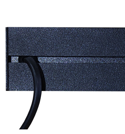 Lineare LED - Deckenaufbauleuchte - MÜNCHEN MINI SCHWARZ - 0,5 m - 1 m - 1,5 m - 2 m - IP54