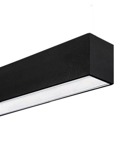 Lineare LED - Deckenaufbauleuchte - MÜNCHEN MINI SCHWARZ - 0,5 m - 1 m - 1,5 m - 2 m - IP54
