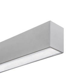 Linear LED Batten - MUNICH MINI SILVER - 0.5m - 1m - 1.5m - 2m - IP54