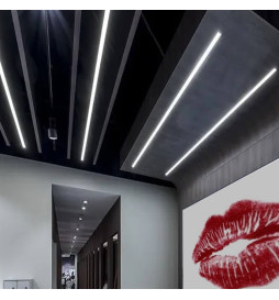 LED Linear luminaire - Recessed -  MOSCOW MINI WHITE  - 0.5m - 1m - 1.5m - 2m - IP54
