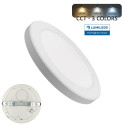 MOSS Circular White Ceiling Lamp 6W Adjustable Recessed Light - CCT