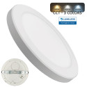 MOSS Circular White Ceiling MOSS 18W Adjustable Downlight - CCT