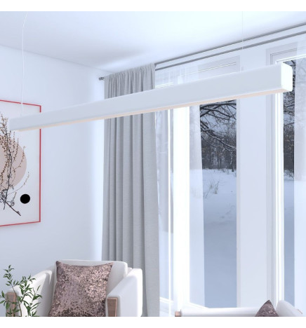 Linearlampe Pendelleuchte LED - ANTONIUS Weiß - 0,5 m - 1m - 1,5m - 2m
