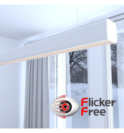 Linearlampe Pendelleuchte LED - ANTONIUS Weiß - 0,5 m - 1m - 1,5m - 2m