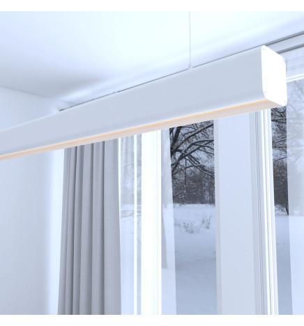 Lampada lineare Sospensione LED - ANTONIO Bianco - 0.5m - 1m - 1.5m - 2m