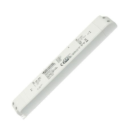 Lineare LED - Deckenaufbauleuchte - ANTONIUS Schwarz - 0,5 m - 1m - 1,5m - 2m