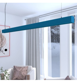 Lineær lampe LED - vedhæng - ANTHONY Azurblå - 0,5 m - 1m - 1,5m - 2m