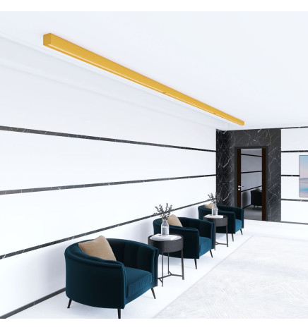 Linear LED Batten - ANTHONY pastel yellow- 0.5m - 1m - 1.5m - 2m