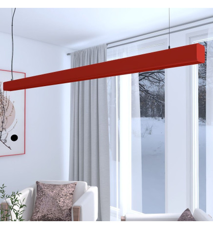 Linjär lampa LED - hängande - ANTHONY pastellgul - 0,5 m - 1m - 1,5m - 2m