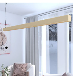 Linearlampe Pendelleuchte LED - ANTONIUS Elfenbein - 0,5 m - 1m - 1,5m - 2m
