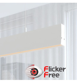 Lâmpada Linear Pendente LED - LOLA Branco - 0,5m - 1m - 1,5m - 2m