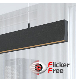 Lineær lampe LED - anheng - LOLA Sort - 0,5m - 1m - 1,5m - 2m