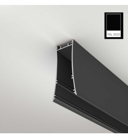 Linearlampe Pendelleuchte LED - LOLA Schwarz - 0,5 m - 1m - 1,5m - 2m