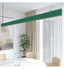 Linearlampe Pendelleuchte LED - LOLA Azurblau - 0,5 m - 1m - 1,5m - 2m