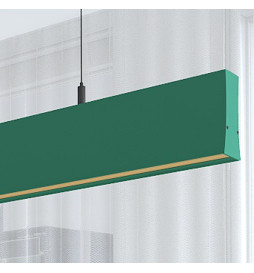 Linear Lamp Pendant LED - LOLA Azure blue - 0.5m - 1m - 1.5m - 2m