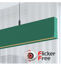 Lâmpada Linear Pendente LED - LOLA Azul Azur - 0,5m - 1m - 1,5m - 2m