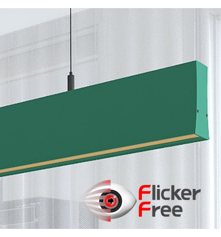 Linearlampe Pendelleuchte LED - LOLA Azurblau - 0,5 m - 1m - 1,5m - 2m
