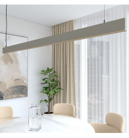 Lampada lineare Sospensione LED - LOLA Azzurro - 0.5m - 1m - 1.5m - 2m