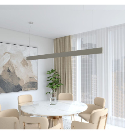 Lampada lineare Sospensione LED - LOLA Azzurro - 0.5m - 1m - 1.5m - 2m