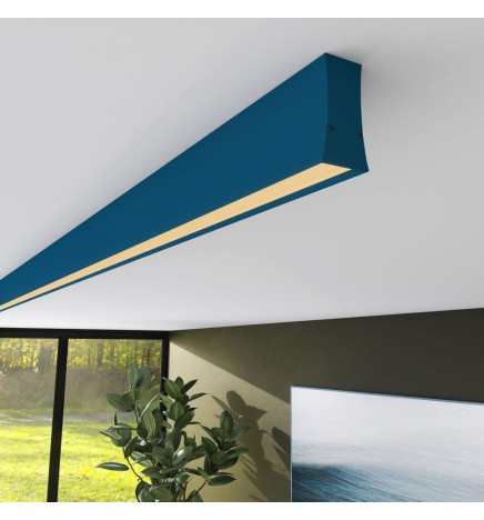 Régua Linear  LED - LOLA Azul azure- 0,5m - 1m - 1,5m - 2m