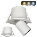 Foco Empotrable Circular LED 6W Ajustable y Direccionable - CCT