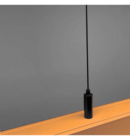 Linearlampe Pendelleuchte LED - LOLA Struktursteingrau - 0,5 m - 1m - 1,5m - 2m