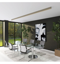 Linear LED Batten - LOLA stone gray- 0.5m - 1m - 1.5m - 2m