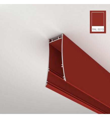 Lampada lineare Sospensione LED - LOLA Giallo pastello- 0.5m - 1m - 1.5m - 2m
