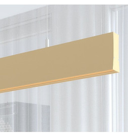 Linear Lamp Pendant LED - LOLA ivory  - 0.5m - 1m - 1.5m - 2m