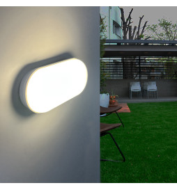 Wall Light White 12W 1200Lm PURELIGHT Indoor and Outdoor IP65