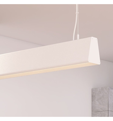 Linearlampe Pendelleuchte LED - CARMEN Weiß - 0,5 m - 1m - 1,5m - 2m